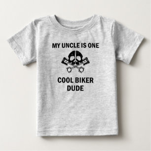 T-shirt Pour Bébé Mon type frais de cycliste d'oncle Is un