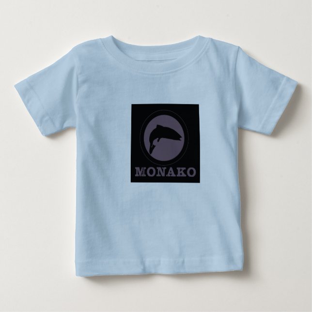 T-shirt Pour Bébé monakofishlogocopy (Devant)