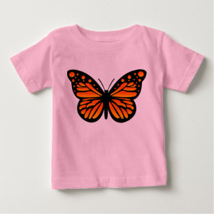 T-shirt Pour Bébé Monarch Butterfly Design - Baby Fine Jersey T-Shir