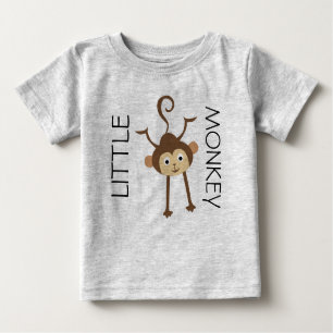T-shirt Pour Bébé Monkey