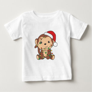 T-shirt Pour Bébé Monkeys