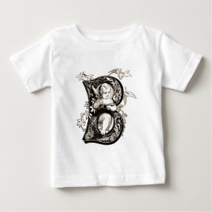 T-shirt Pour Bébé Monogramme de bébé ange - Chemise