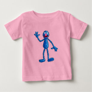 T-shirt Pour Bébé Monster à la fin de cette histoire Grover