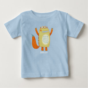 T-shirt Pour Bébé Monster Bernard Nom personnalisé