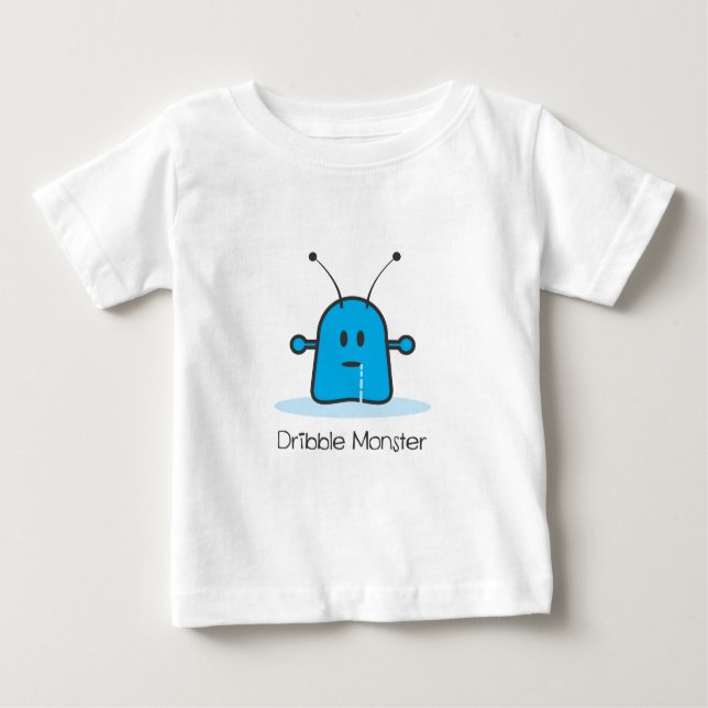 T-shirt Pour Bébé Monster Boy Dribble (Devant)