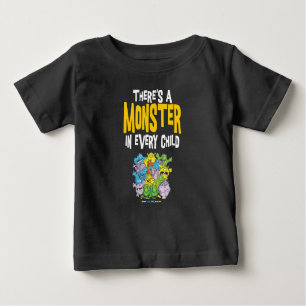 T-shirt Pour Bébé Monster dans chaque bébé !