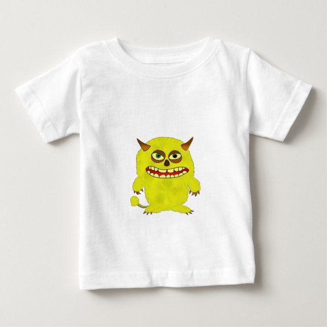 T-shirt Pour Bébé monster troll halloween shudder (Devant)