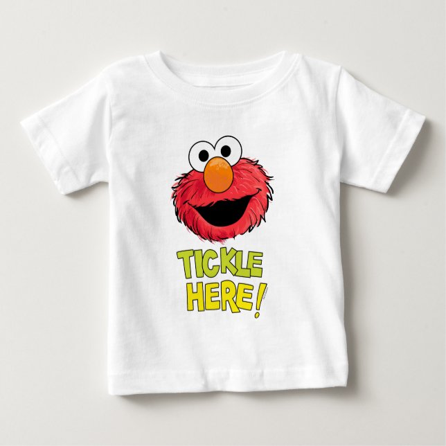 T-shirt Pour Bébé Monstre à la fin de cette histoire | Elmo (Devant)