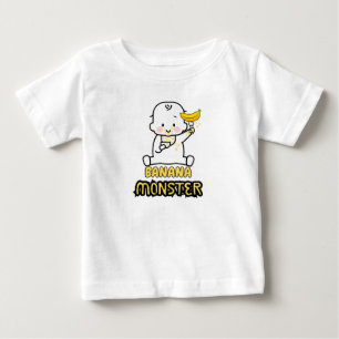 T-shirt Pour Bébé Monstre banane