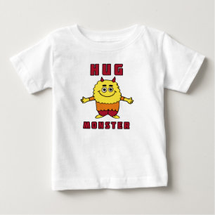 T-shirt Pour Bébé Monstre Câlin