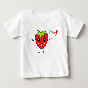 T-shirt Pour Bébé Monstre de fraise