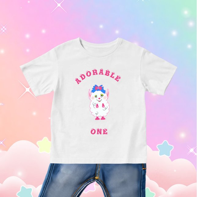 T-shirt Pour Bébé Monstre mignon (Créateur téléchargé)