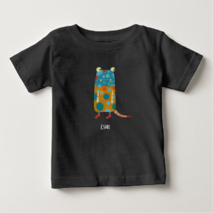 T-shirt Pour Bébé Monstres amusants Personnalisé
