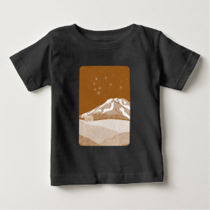 T-shirt Pour Bébé Mont Taranaki