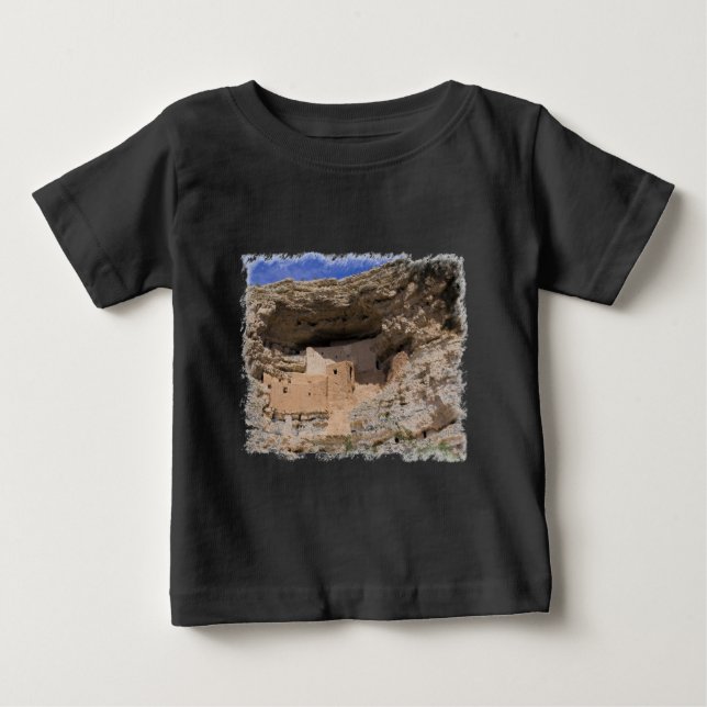 T-shirt Pour Bébé Montezuma's Castle National Monument (Devant)