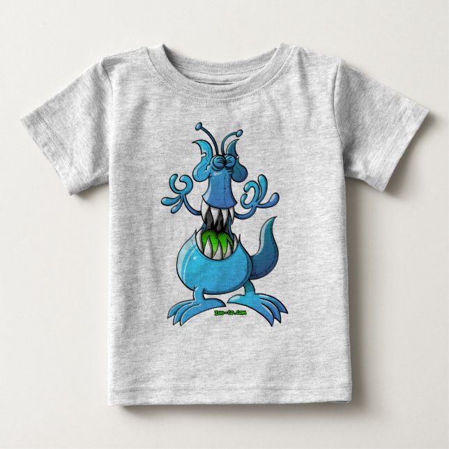 T-shirt Pour Bébé Montre extraterrestre (Devant)