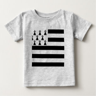 T-shirt Pour Bébé Montrez vos couleurs - Bretagne