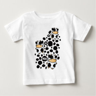 T-SHIRT POUR BÉBÉ MOO_MOO_MOO
