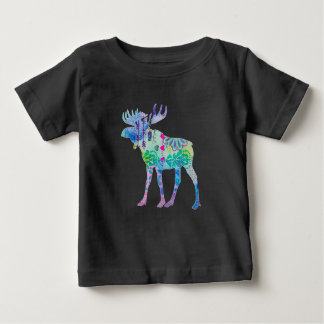 T-shirt Pour Bébé Moose canadienne