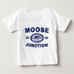 T-shirt Pour Bébé Moose-Junction-Distressed-[