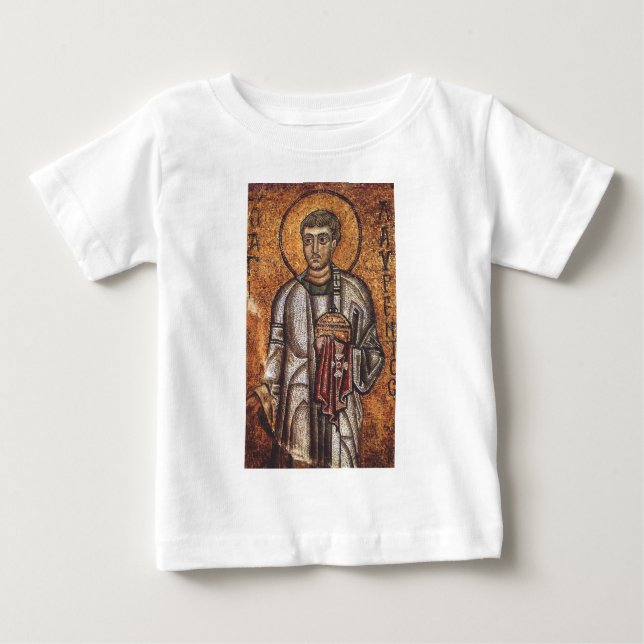 T-shirt Pour Bébé Mosaïque historique artistique de Saint-Laurent (Devant)