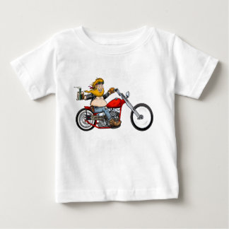 T-shirt Pour Bébé Motard Biker  moto