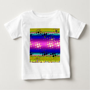 T-shirt Pour Bébé Motif Abstrait coloré