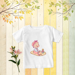 T-shirt Pour Bébé Motif de bébé mignon