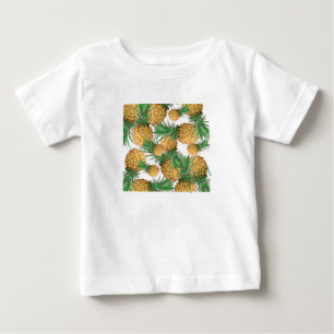 T-shirt Pour Bébé Motif de l'ananas tropical Yummy