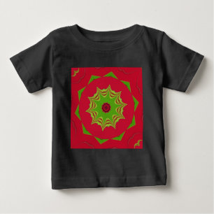 T-shirt Pour Bébé motif ethnique d'Afrique rouge