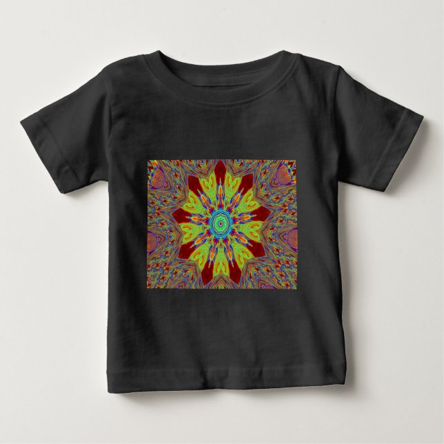 T-shirt Pour Bébé Motif ethnique d'Asie africaine (Devant)