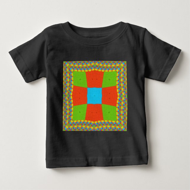 T-shirt Pour Bébé Motif ethnique européen (Devant)