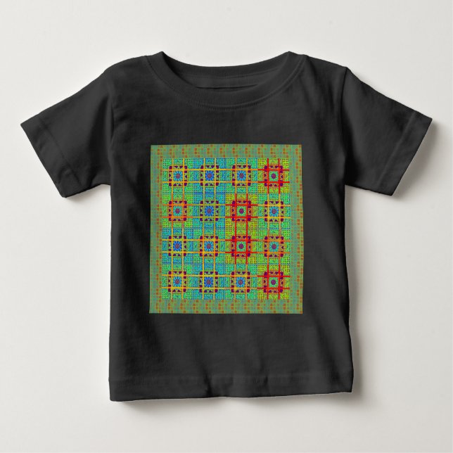 T-shirt Pour Bébé Motif ethnique maya.jpg (Devant)