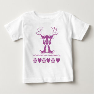 T-shirt Pour Bébé motif nordique avec cerf