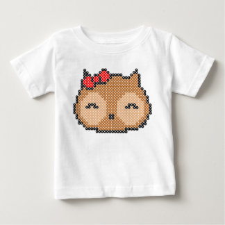 T-shirt Pour Bébé Motif Owl #124 - PrinterKids