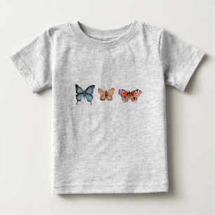 T-shirt Pour Bébé Motif papillon