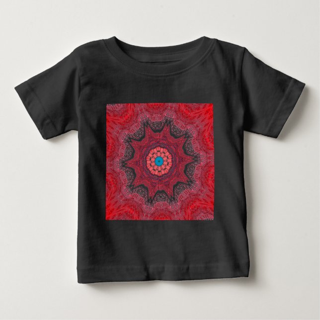 T-shirt Pour Bébé Motif tribal de l'ethnie Sindh.jpg (Devant)