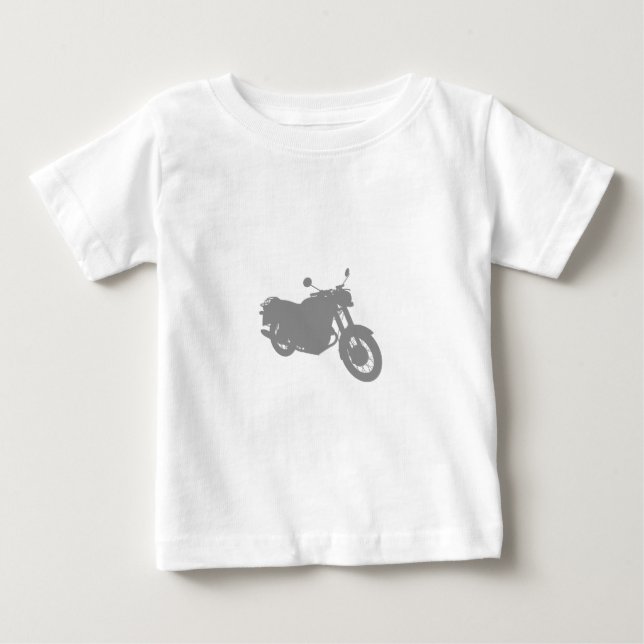 T-shirt Pour Bébé Moto : Profil hiérarchique : (Devant)