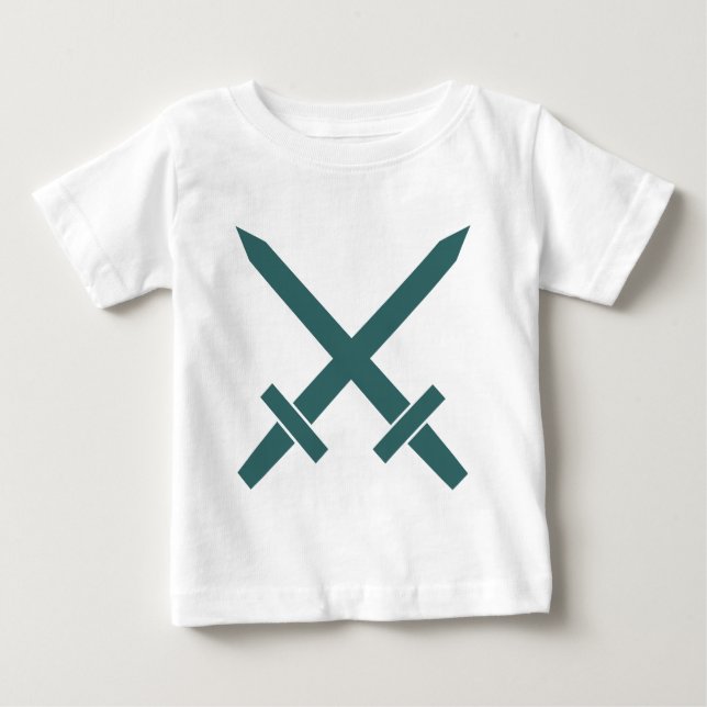 T-shirt Pour Bébé Mots croisés (Devant)