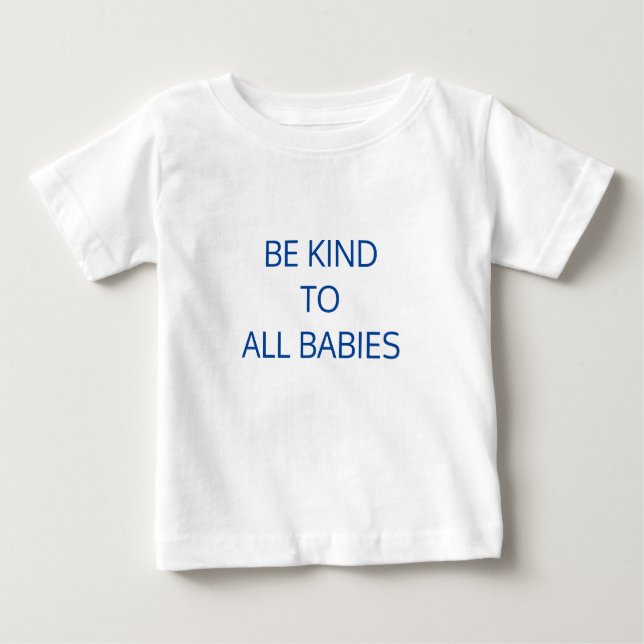 T-shirt Pour Bébé Mots de gentillesse (Devant)
