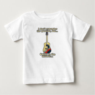 T-shirt Pour Bébé mots de guitare de motivation pour les joueurs de 