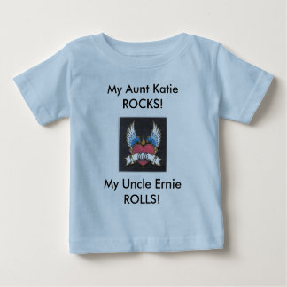 T-shirt Pour Bébé Mouche G.G., mon oncle Ernie ROLLS de mouche ! ,
