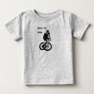 T-shirt Pour Bébé Mountain Biker MTB CYCLIST CYCLIST Cyclo cross