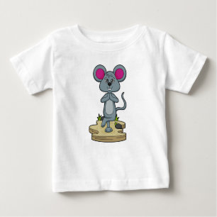 T-shirt Pour Bébé Mouse at yoga