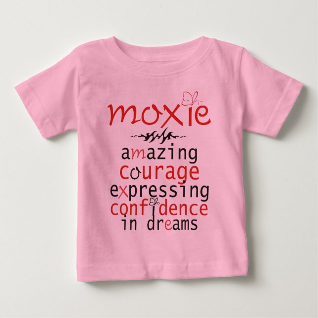 T-shirt Pour Bébé Moxie definition (Devant)