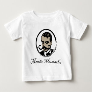 T-shirt Pour Bébé Mucho Mustacho - Zapata