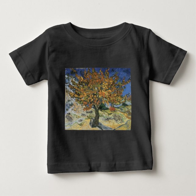 T-shirt Pour Bébé Mulberry Tree par van Gogh (Devant)