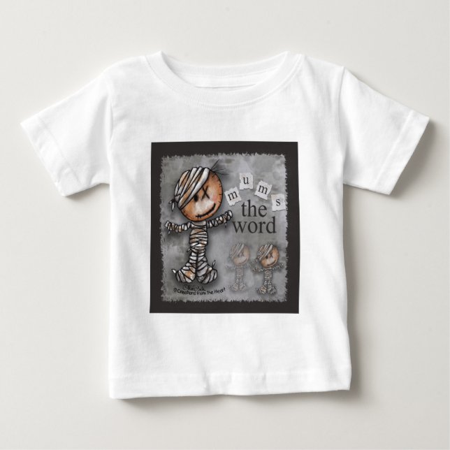 T-shirt Pour Bébé Mummy primitive Mums le mot (Devant)