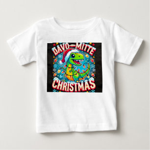 T-shirt Pour Bébé Murugi Haven Dove-Mite Christmas Baby Fine Jersey