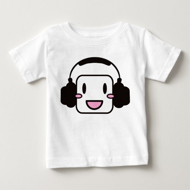 T-shirt Pour Bébé Musique_Heureuse (Devant)